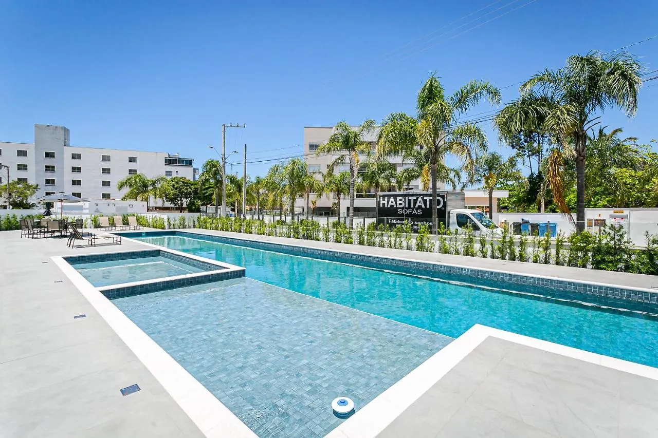 דירות Florianópolis Cannes Club Apto Garden 400M Da Praia Dos Ingleses ברזיל